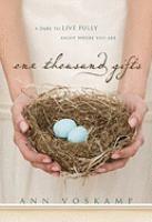 Cover of One Thousand Gifts